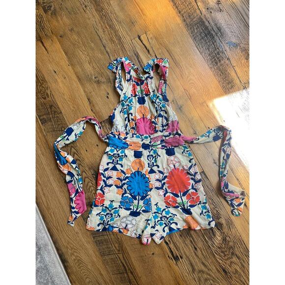 Plenty by Tracy Reece floral romper - Picture 2 of 4